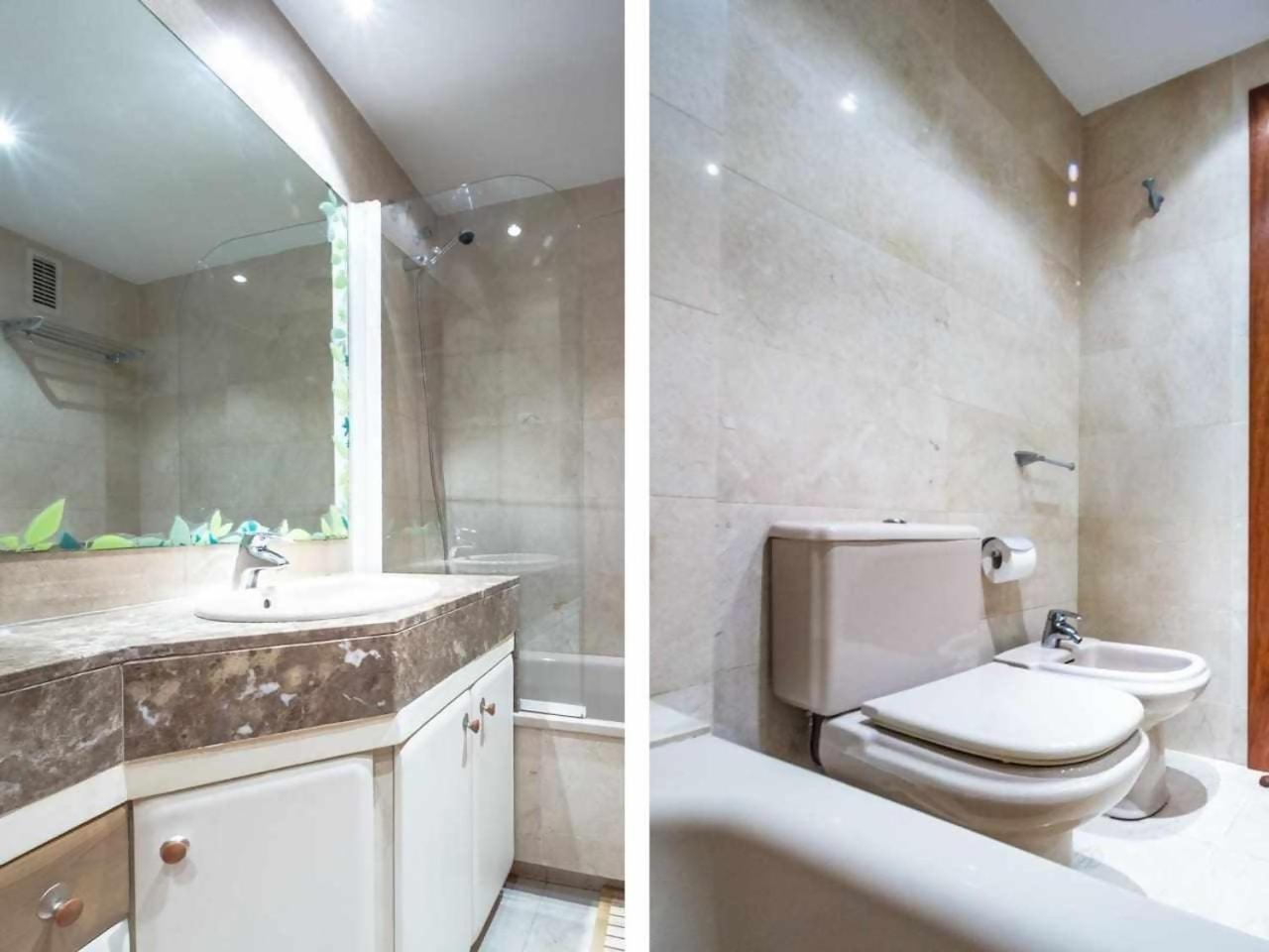 Comfortable 4 Rooms 2Bath W Balcony บาร์เซโลนา ภายนอก รูปภาพ